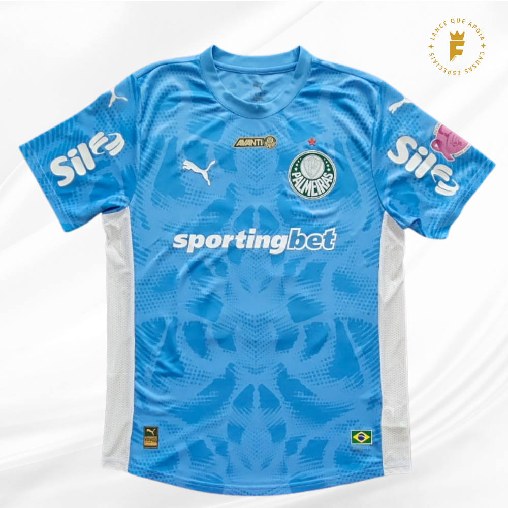 Camisa Palmeiras 2025, vers de jogo, N21, autografada Weverton