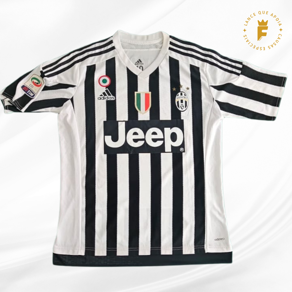 Camisa Juventus 2018-19 vers usada jogo, N21 Dybala, autografada