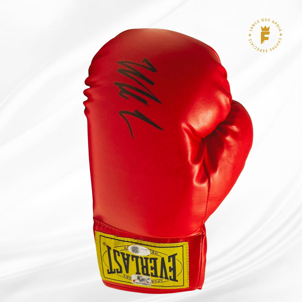 Luva Everlast autografada Mike Tyson