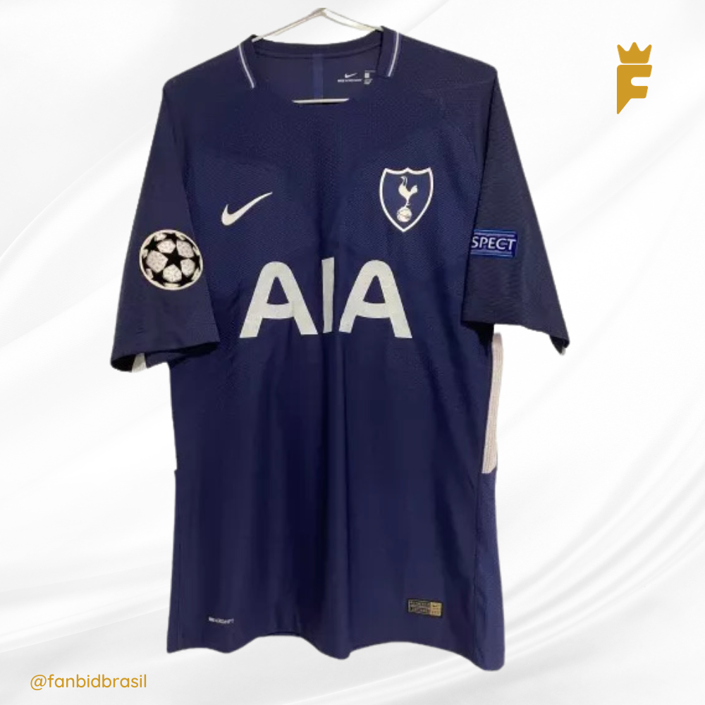 Camisa oficial do Tottenham 2017/18 Eriksen Autografada, De Jogo 