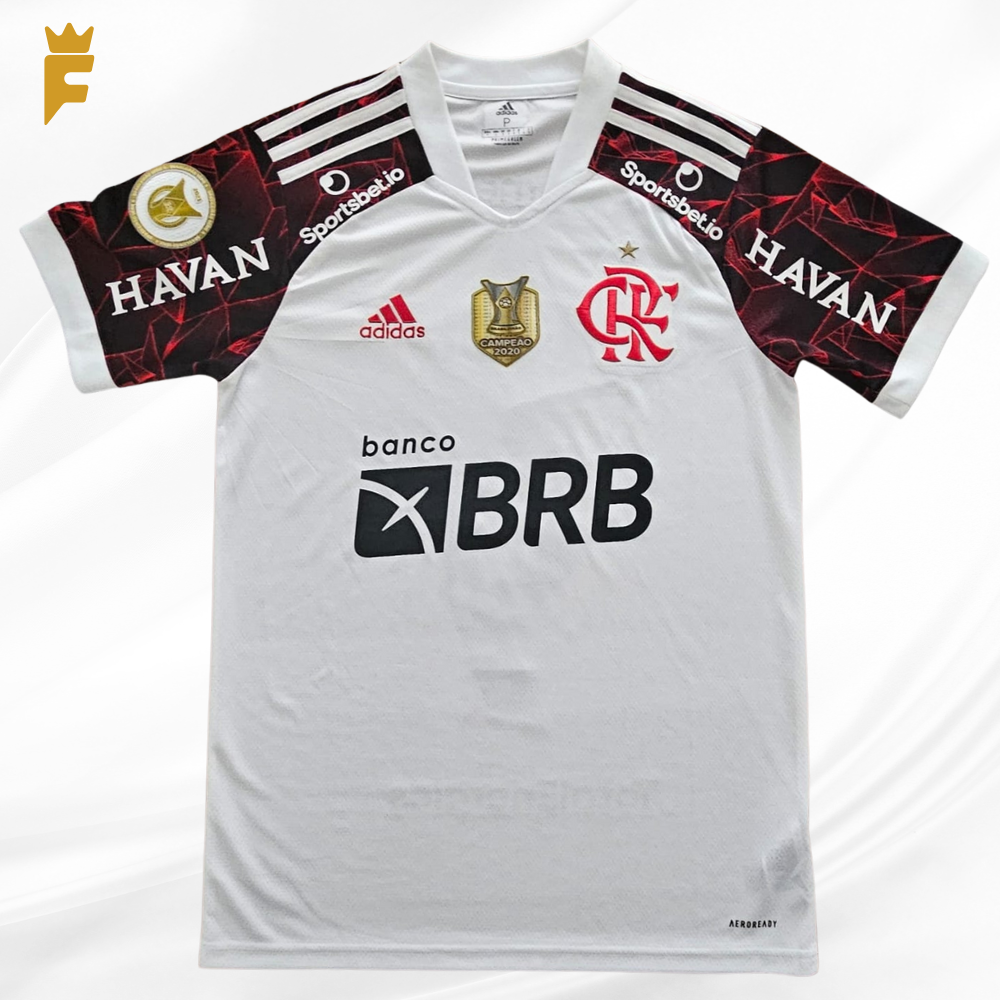 Camisa oficial do Flamengo Brasileiro 2021 Gabigol autografada de jogo