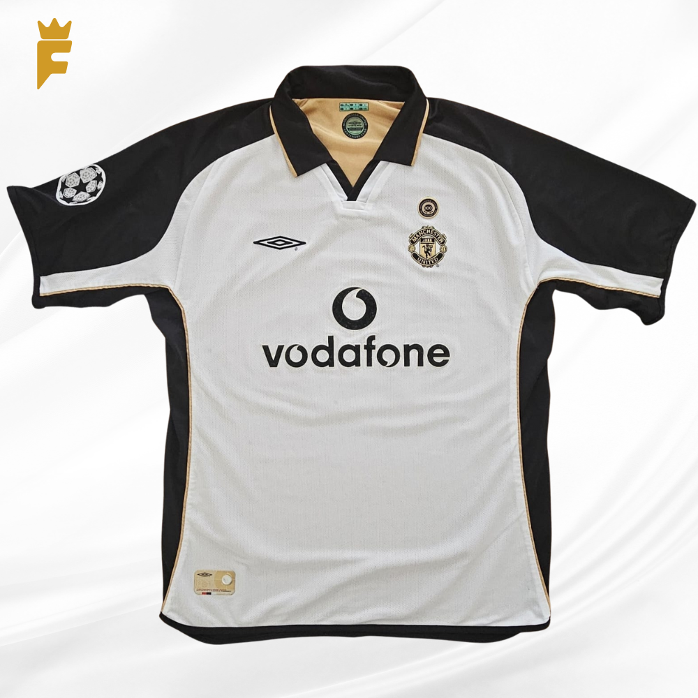 Camisa Manchester Utd. 2001/02, centenário, autografada V.Nistelrooy