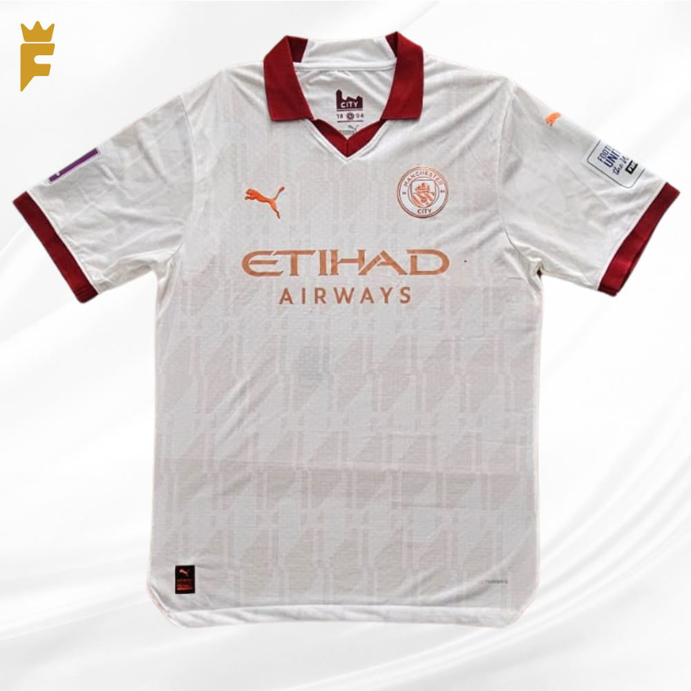 Camisa Manchester City 2023, Mundial de Clubes, vers jogador autografada Kovacic