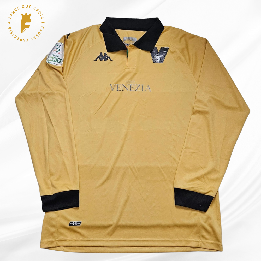 Camisa Venezia 2022/23 uniforme 3, autografada Candela